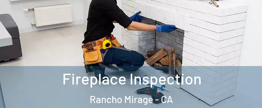  Fireplace Inspection Rancho Mirage - CA