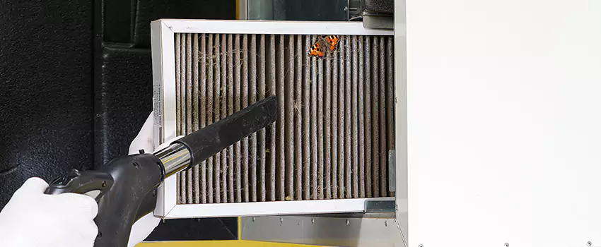 Clogged Air Duct Cleaning Process in Rancho Mirage, CA