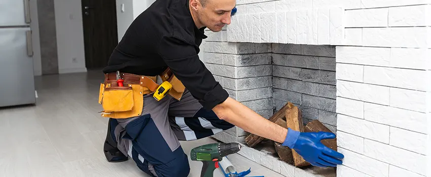 Fireplace Damaged Damper Frame Repair Services in Rancho Mirage, California